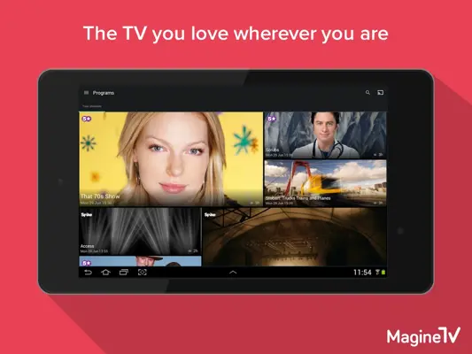 Magine TV android App screenshot 9